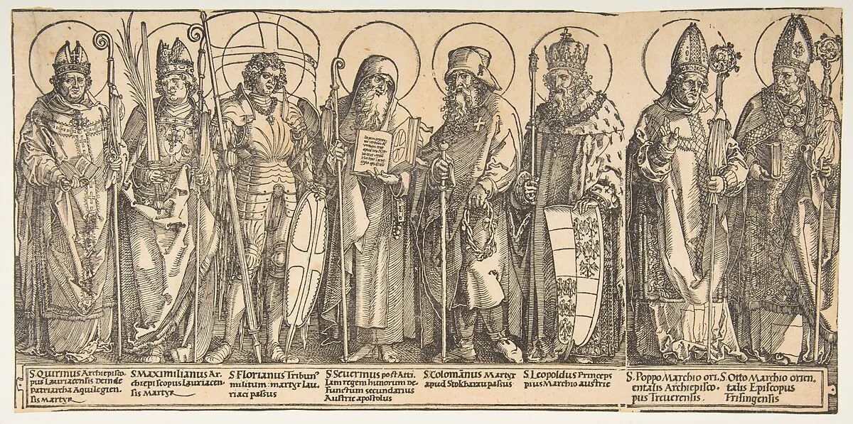 The Patron Saints of Austria — Albrecht Dürer