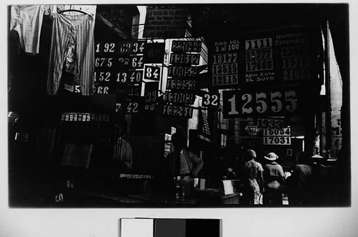 [Lottery Ticket Shop Scene, Havana]