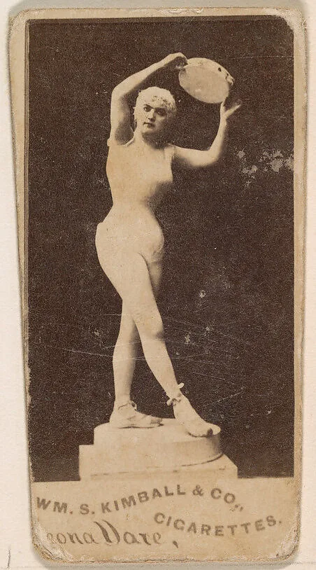 Leona Dare, from the Actresses series (N203) issued by Wm. S. Kimball & Co. — William S. Kimball & Company