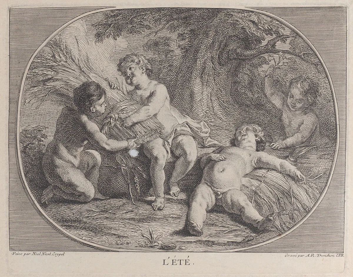 Summer (L'Été) — Antoine R. Tronchon|Noël Nicolas Coypel