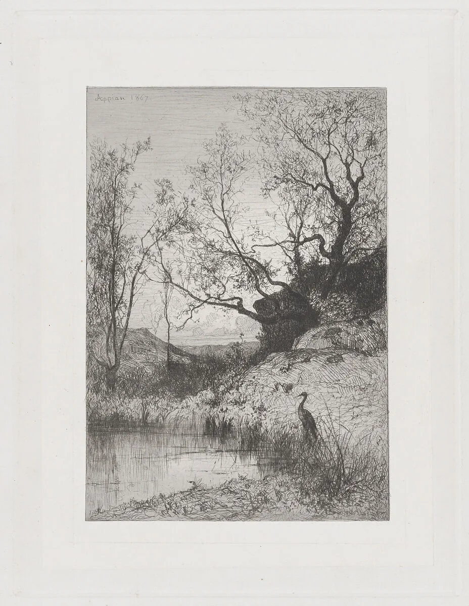 A Pond — Adolphe Appian