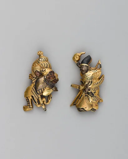 Pair of Sword-Grip Ornaments (Menuki)