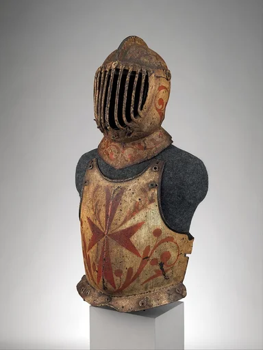 Helmet and Breastplate for the Gioco del Ponte