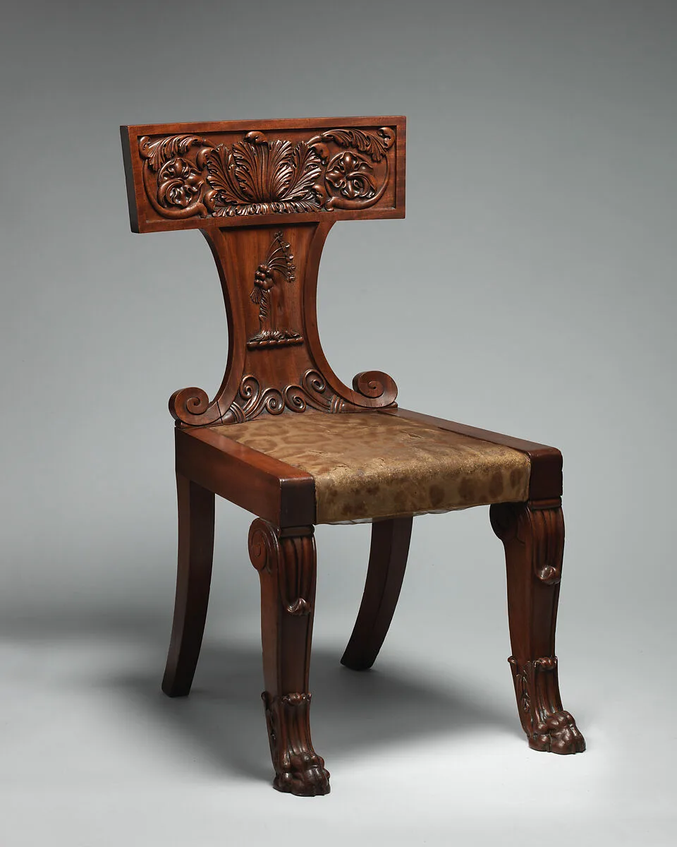 Side chair (part of a set) — Thomas Hope