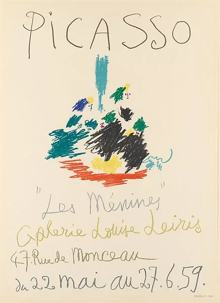 Picasso "Les Ménines," Galerie Louise Leiris — Dodd, Mead & Co.|Pablo Picasso|Fernand Mourlot|Galerie Louise Leiris