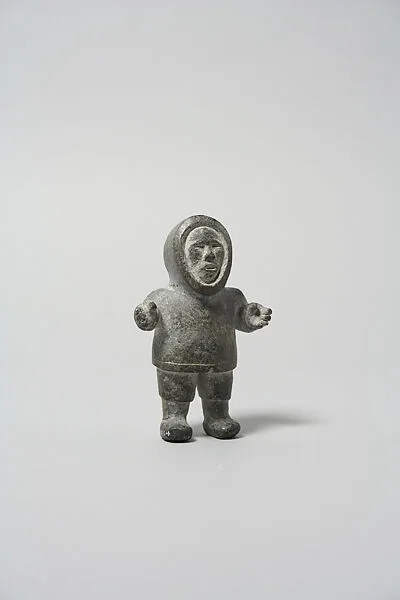 Stone Male in Parka — Kiakshuk