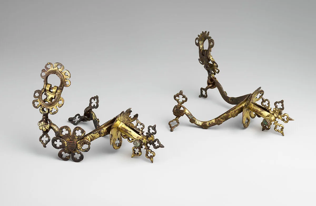 Pair of Rowel Spurs — Unknown