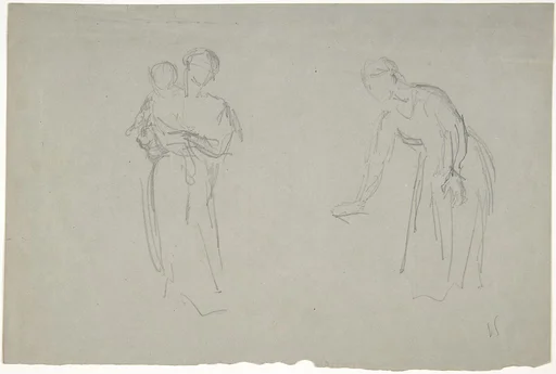 Mother and Child and a Female Figure