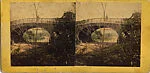 [17 Stereographic Views of Oval Arch, Central Park, New York]