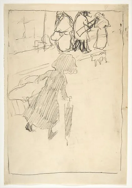 The Little Laundry Girl (La Petite Blanchisseuse) — Pierre Bonnard