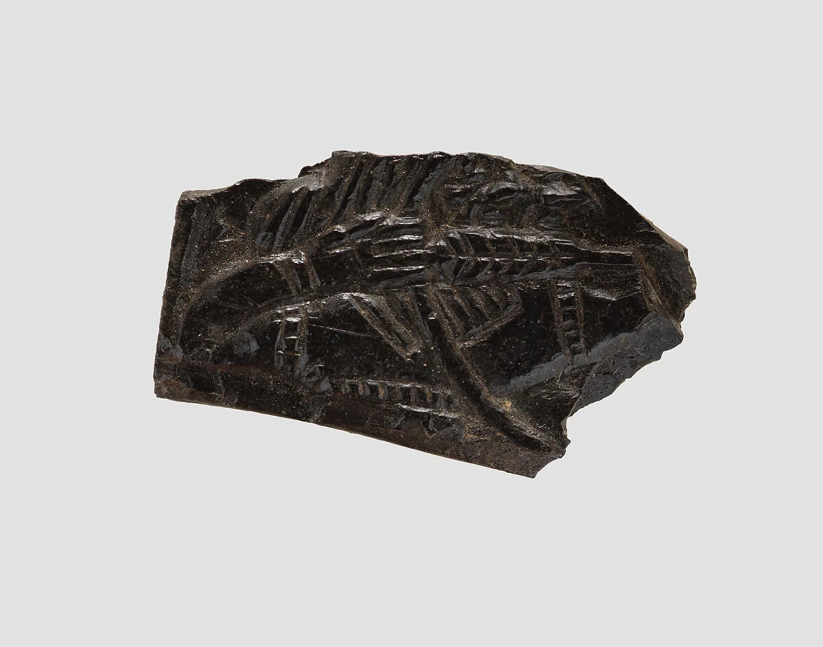 Plaque fragment — Unknown