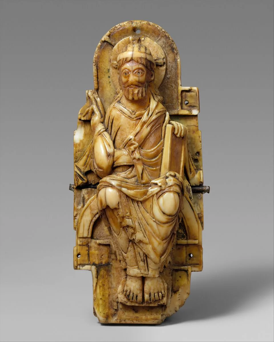 Pectoral with Christ and the Lamb of God and the Symbols of the Four Evangelists — Unknown