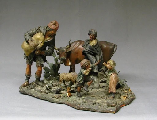 Group of rustic figures