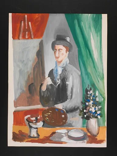 The Artist in his Studio