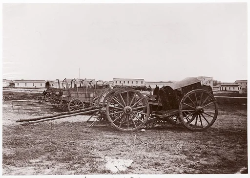 [Army Wagons and Forge, City Point, Virginia]
