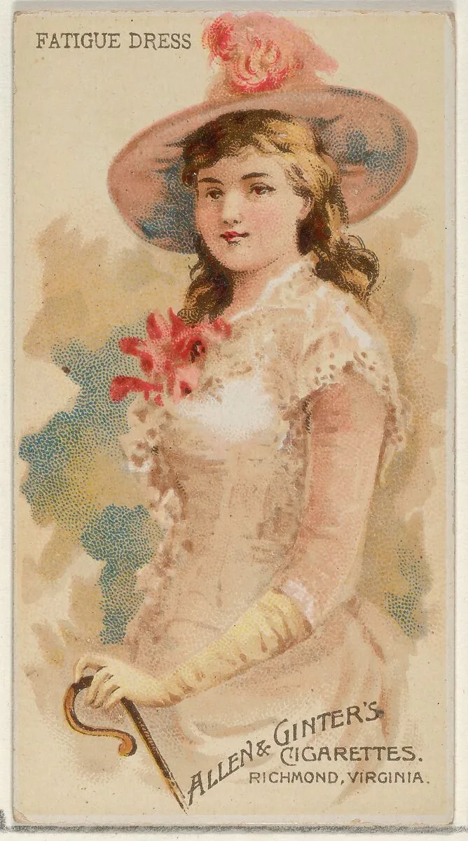 Fatigue Dress, from the Parasol Drills series (N18) for Allen & Ginter Cigarettes Brands — Schumacher & Ettlinger|Allen & Ginter