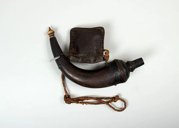 Powder Flask and Bullet Pouch — Unknown