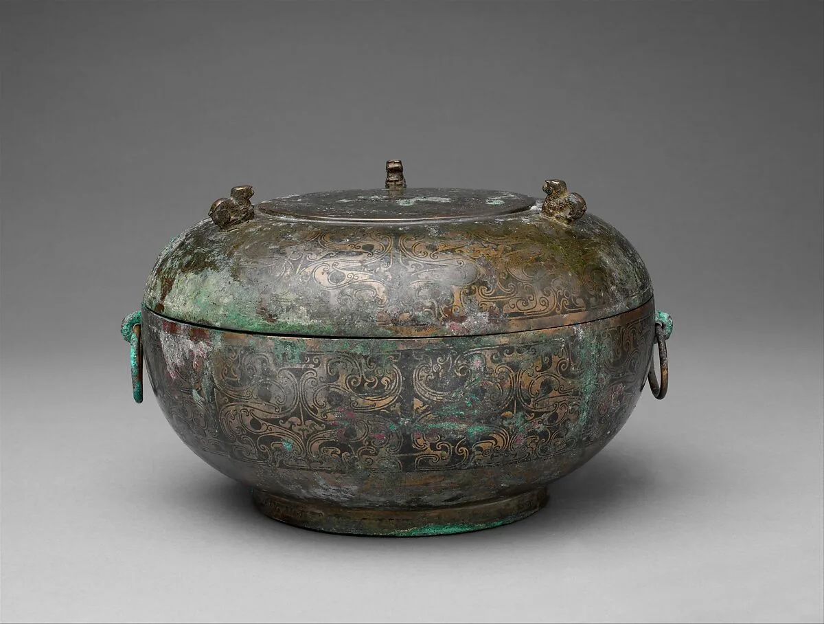 戰國 青銅敦|Food serving vessel (dui) — Unknown