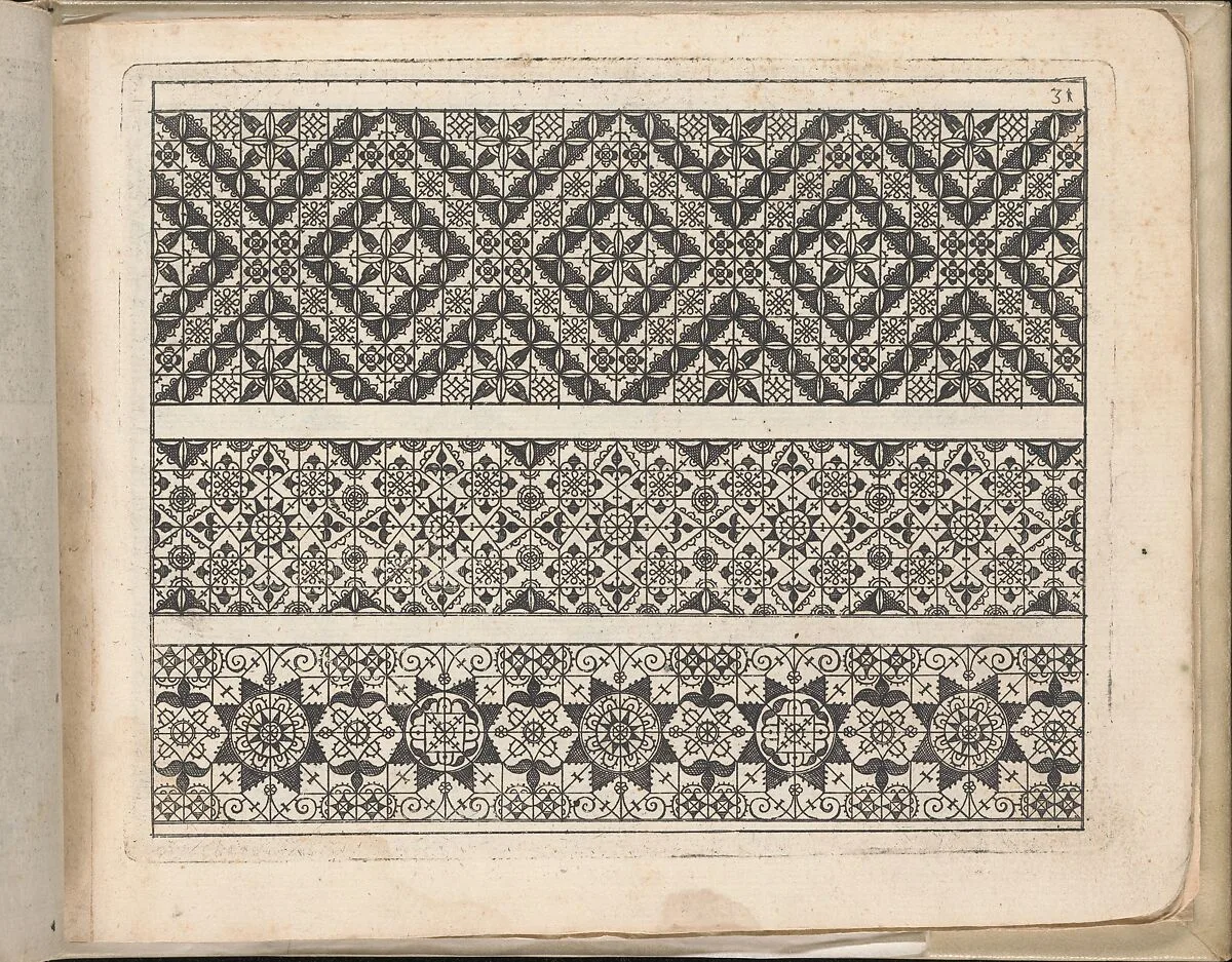 Schön Neues Modelbuch (Page 36 recto) — Johann Sibmacher|Balthasar Caymox