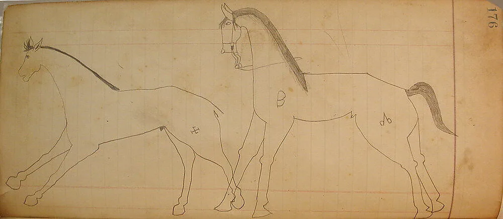 Maffet Ledger: Drawing — Unknown