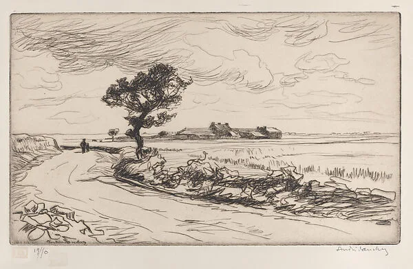 Road to Pallue — André Dauchez