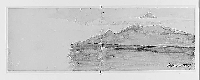 Mount Athos, 1904 (from Sketchbook) — Mary Newbold Sargent