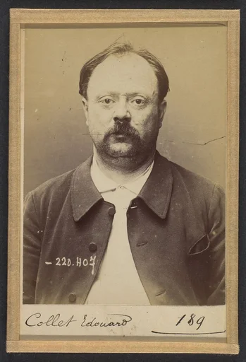 Collet. Edouard, Jean-Baptiste. 44 ans, né le 6/1/50 à Paris XVlle. Ciseleur. Anarchiste. 2/7/94.