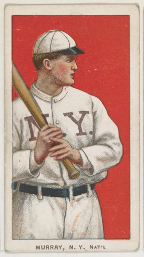 Murray, New York, National League, from the White Border series (T206) for the American Tobacco Company