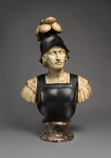 Male warrior probably representing Mars