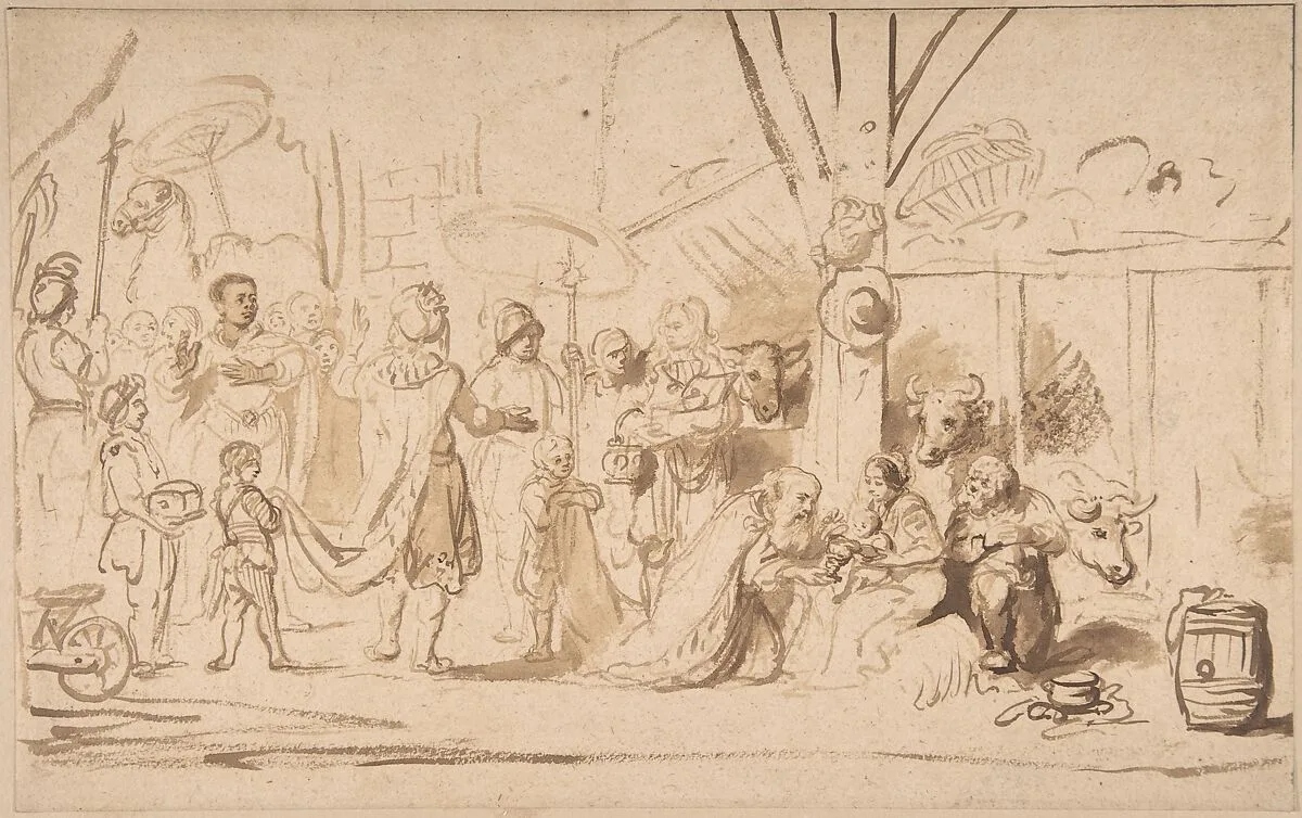 The Adoration of the Magi — Nicolaes Maes