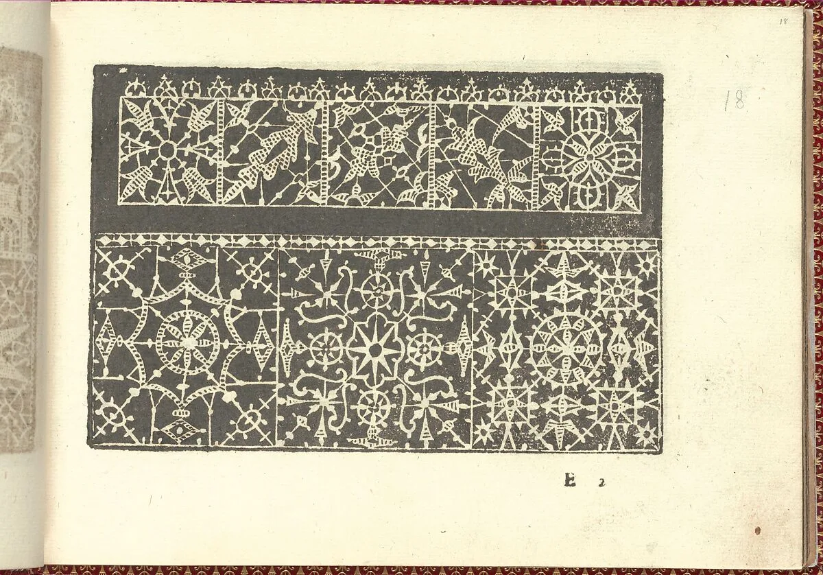 Corona delle Nobili et Virtuose Donne: Libro I-IV, page 18 (recto) — Cesare Vecellio