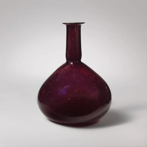 Glass perfume bottle