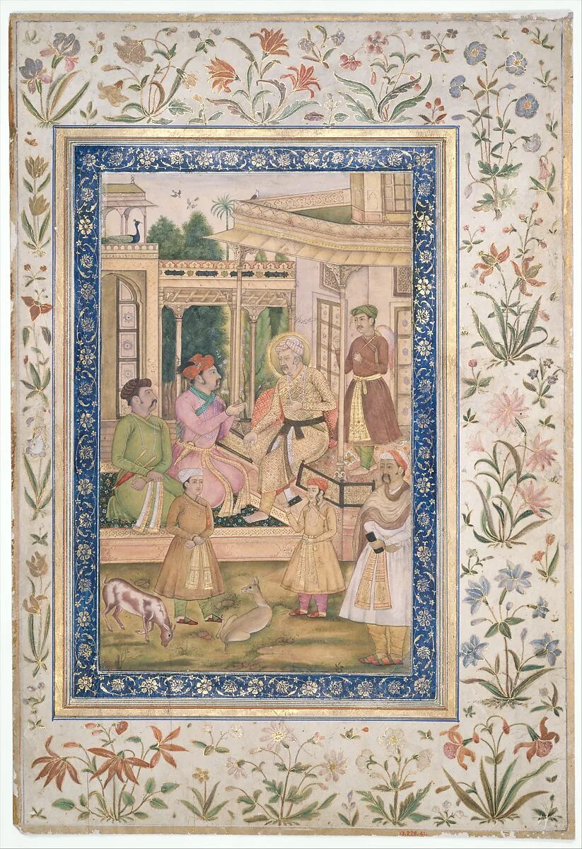 Akbar Visited by Jahangir and Daniyal — Unknown