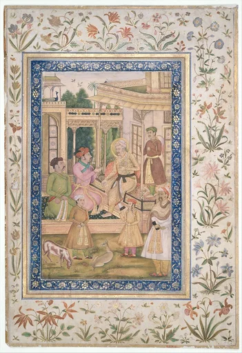 Akbar Visited by Jahangir and Daniyal