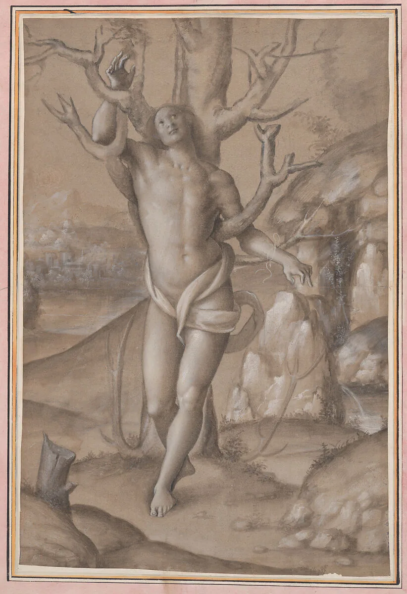 Saint Sebastian — Gerolamo Giovenone