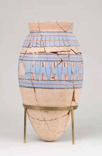 Blue-painted Jar from Malqata
