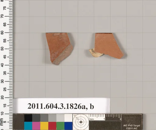 Terracotta rim fragments of kylikes: Lip cup (drinking cup)