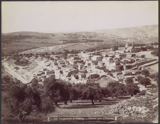 Vue générale de Bethany - General view of Bethany