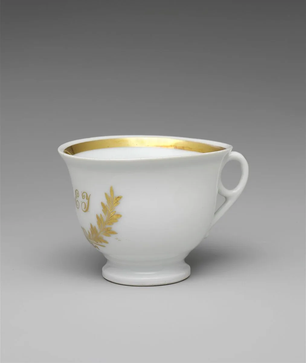Cup and Saucer — Tucker Factory