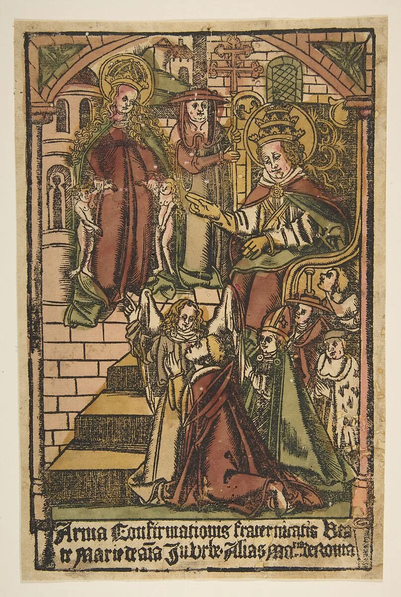 Santa Maria dell'Anima (Schr. 1019m) — Anonymous, German, 15th century