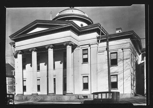 [Domed Greek Revival Building, Syracuse, New York?]
