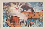 Battle Between Monitor and Merrimac from Frontiers of Freedom Educational Pictures (W608-2) — Unknown