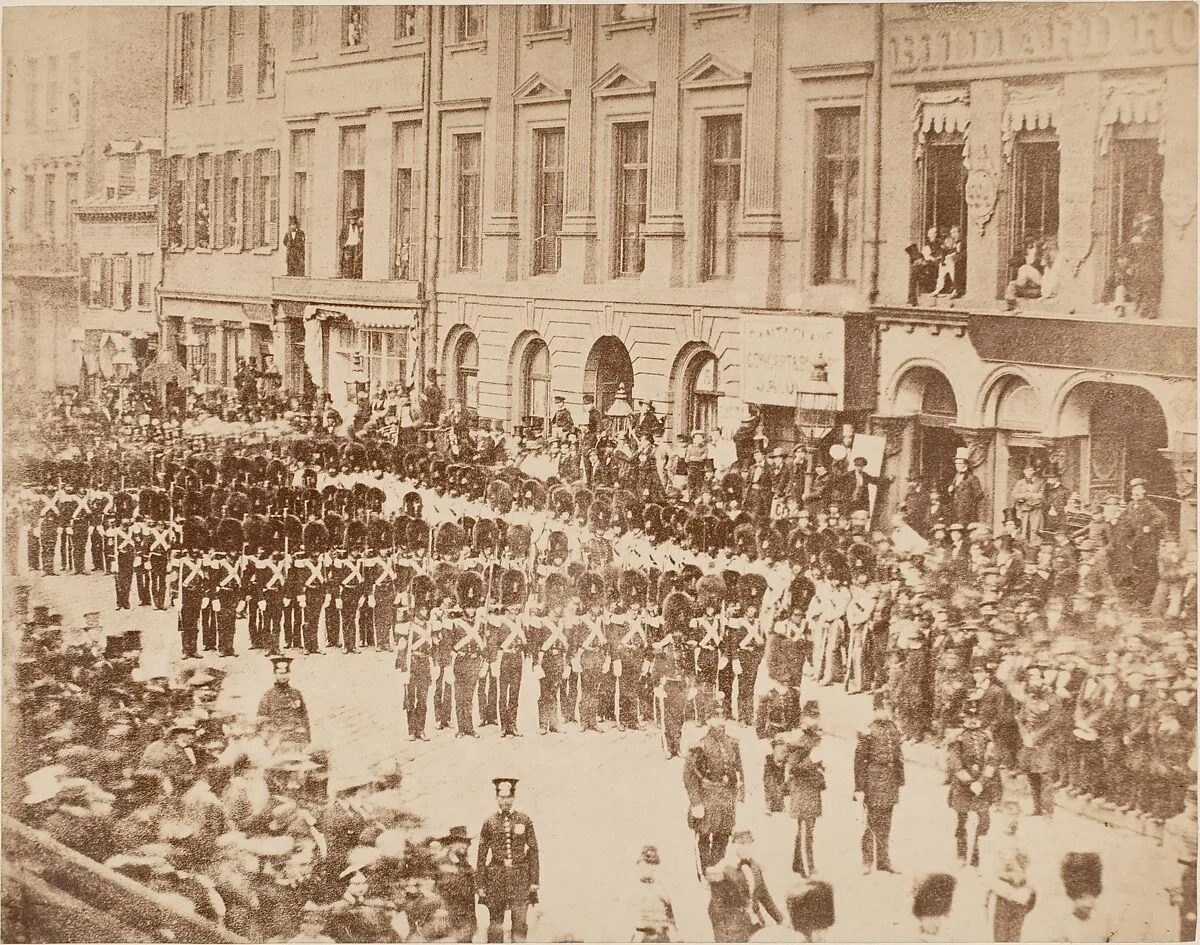 Old Boston Fuseliers on State Street — Unknown