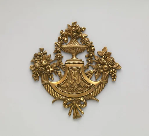Pair of panel ornaments