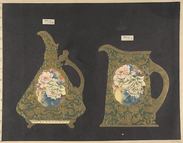 European porcelain designs in Japanese style — Unknown