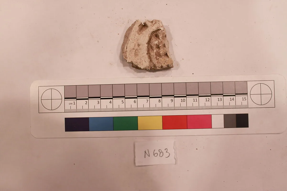 Stucco Fragment — Unknown