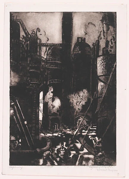 Refinery — Raymond Steth|WPA