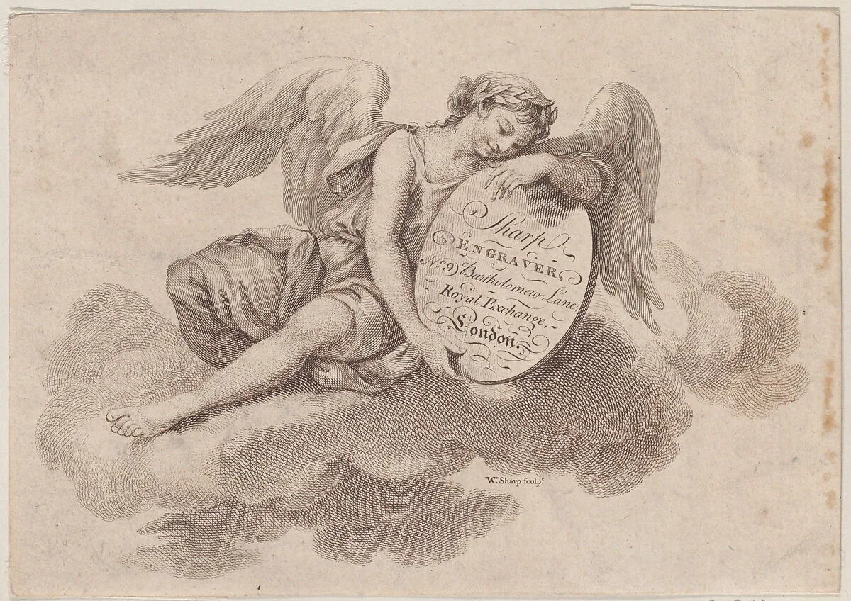 Trade Card for William Sharp, Engraver — William Sharp