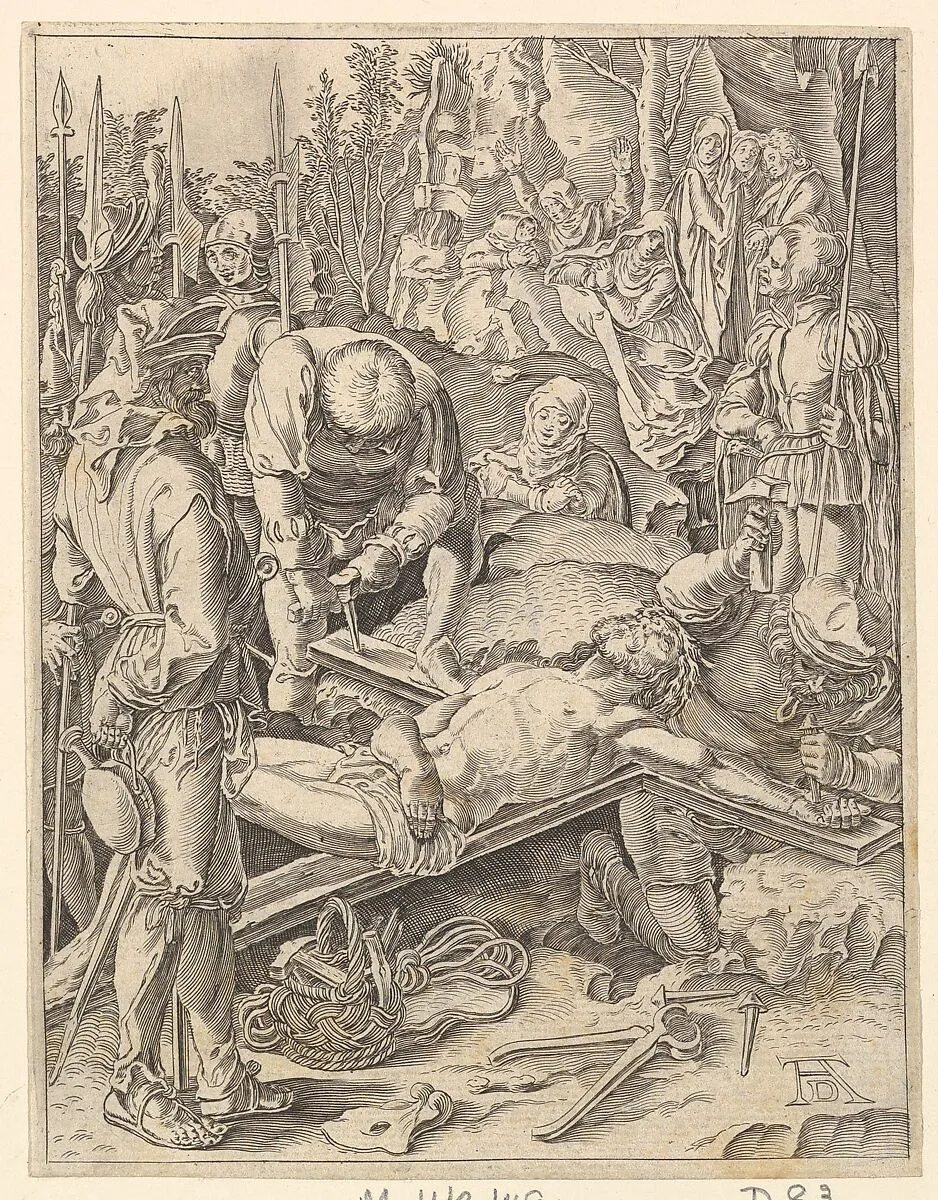 Engraved copies of The Little Passion — Abraham Waesberge|Albrecht Dürer