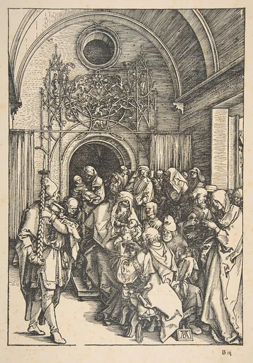The Circumcision, from "The Life of the Virgin"